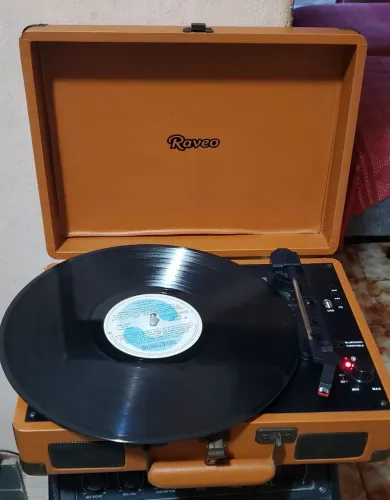 Maleta? e Toca disco Bluetooth