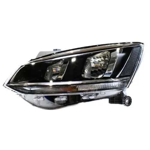 Farol Máscara Negra Esquerdo (Motorista) VW 5Z0941007A: Fox, SpaceFox G3 2015 a 2025