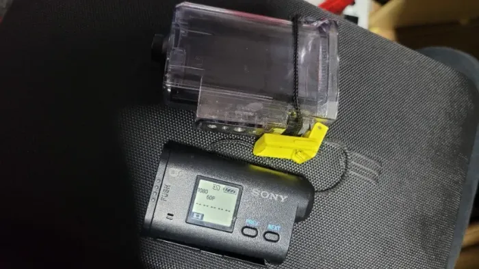 Camera action cam sony as15 + case 