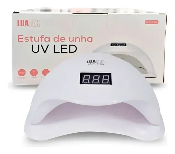 Cabine Estufa De Unha Gel Uv/led Secagem Rapida Fundo Movel