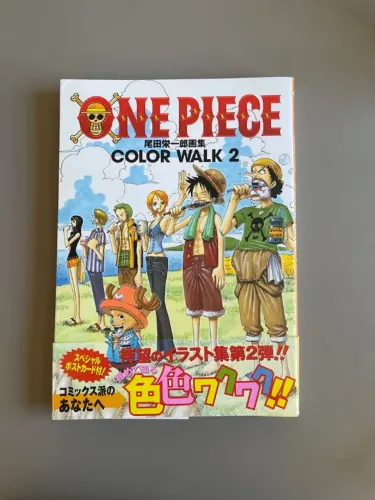one piece color walk 2 art book
