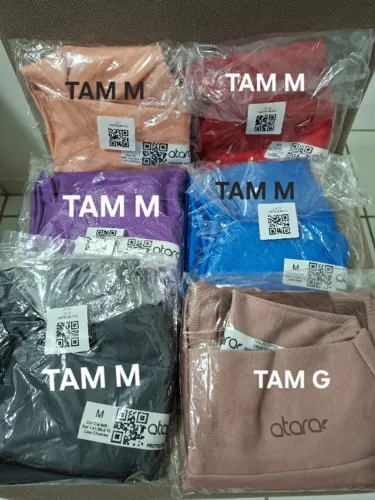 LEGGING ATARA NOVA VÁRIAS CORES COM BLACKOUT, NÃO FICA TRANSPARENTE. 