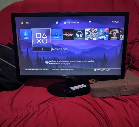 Monitor gamer Samsung 24 polegadas 75 htz