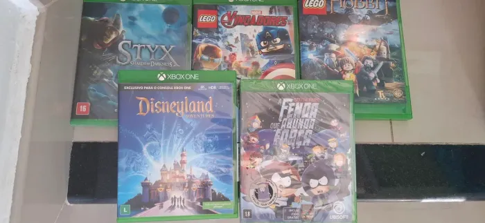 Lote jogos novos Xbox one