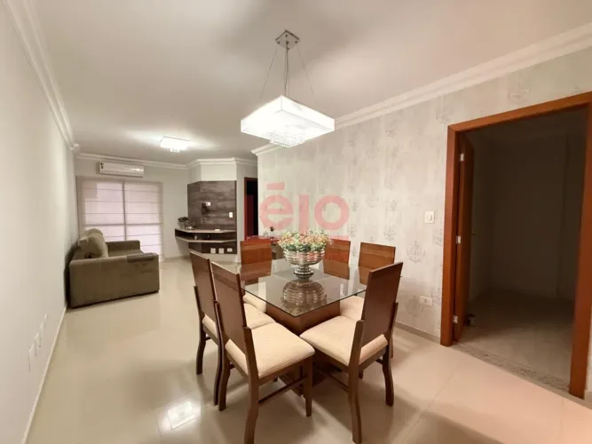 Apartamento 03 quartos - Sacada com Churrasqueira a gás - Próximo ao Mercadão Fratello