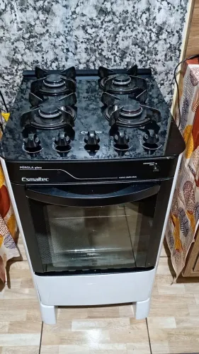 Fogão pérola esmaltec