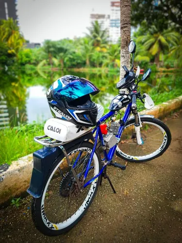 Motorizada 80cc estilo esportiva