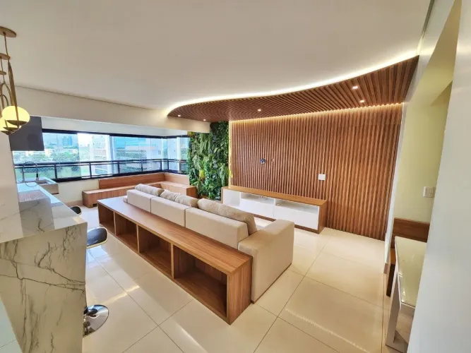 Apartamento para Locação 3 Quartos, 3 Suites, 2 Vagas, 117M², Park Lozandes, Goiânia - GO