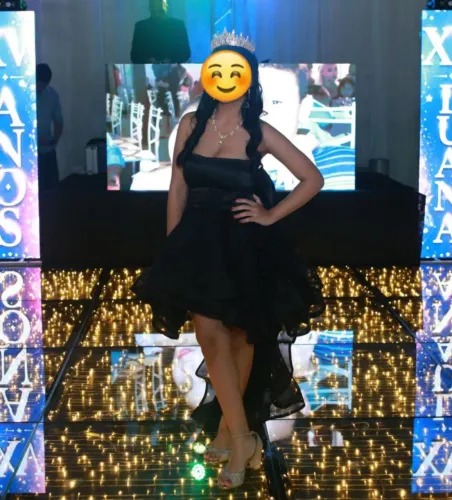 Vestido de recepção debutante 