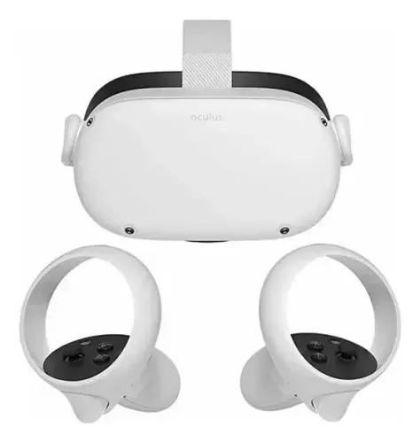 Óculos VR Meta Quest 2  256 GB + BoboVR + Cabo - Imersão Total!