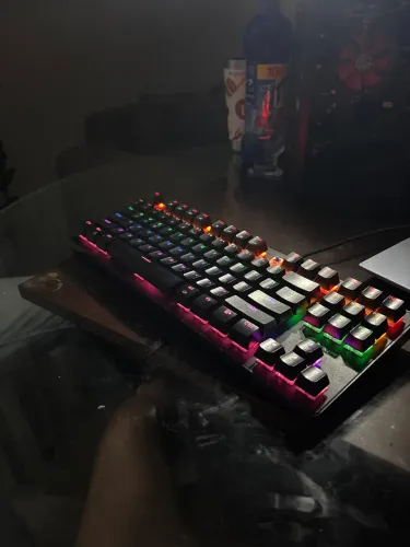 Teclado Mecânico Gamer Spectrum Reloaded Tc602 - Led - Switch Blue - Abnt