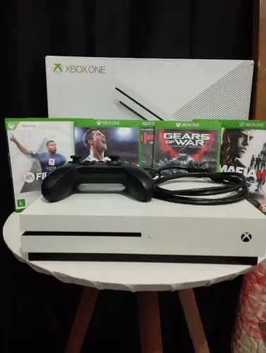 X BOX ONE S BRANCO