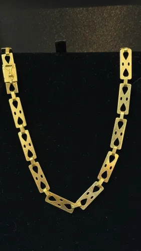 Corrente de ouro 18k 41 gramas chapinha