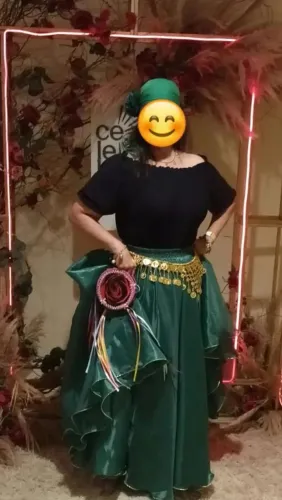 Roupas trajes saias ciganas