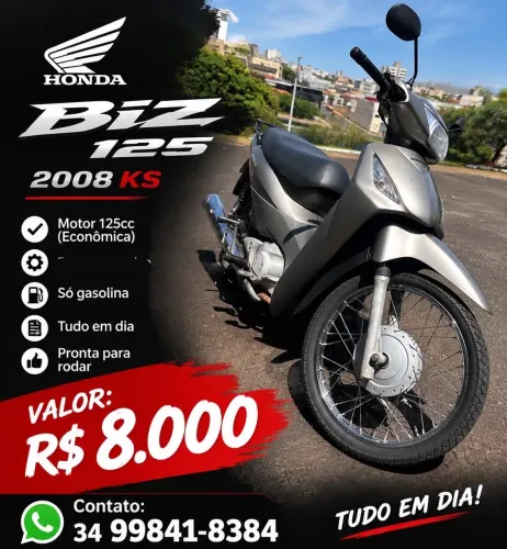 Biz 125 2008 ks