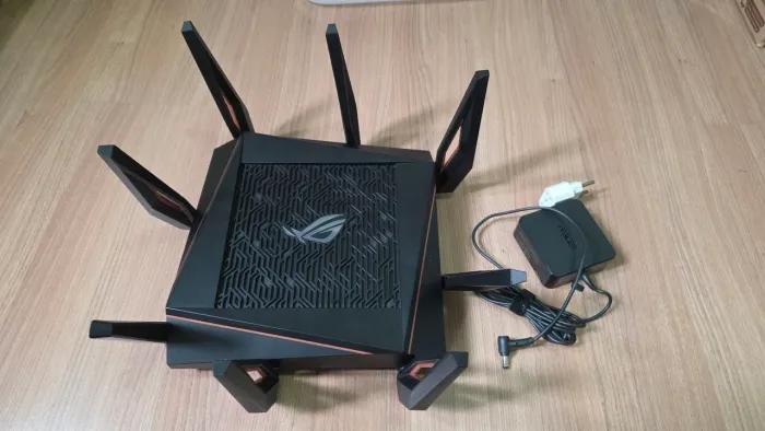 Roteador Gamer Asus ROG Rapture GT-AX11000 Wi-Fi 6 Tri-Band 2.5G