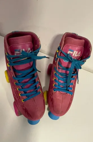Vendo Patins Quad Fila Juliet Rosa