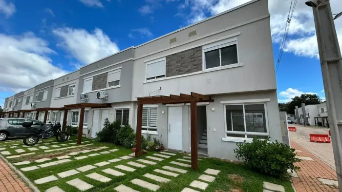 Casa em condomínio para locação no bairro Vila Nova, zona sul de Porto Alegre, R