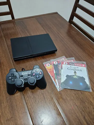 Playstation 2 Slim - Leitor funcionando