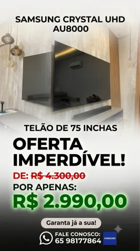 TV Samsung 75 Polegadas