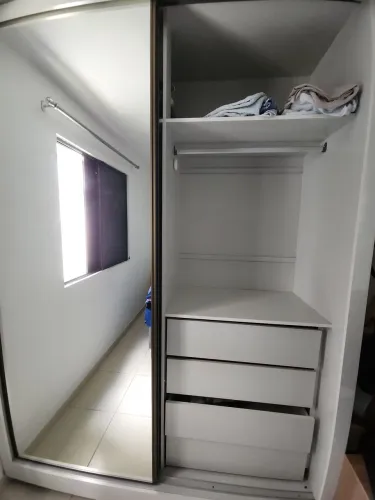 Guardaroupas MDF + CAMABOX CASAL