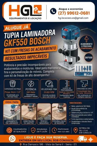 Aluguel Tupia GKF550