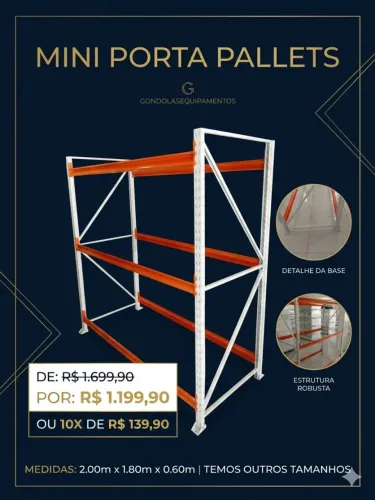 Mini porta pallets 