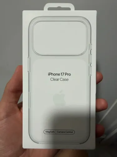 Capa transparente iPhone 17 pro