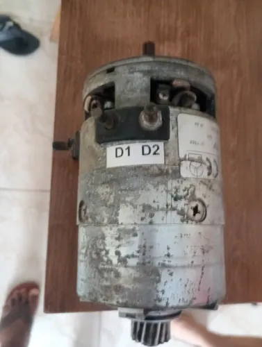 MOTOR DE TRAÇÃO DA EMPILHADEIRA ELÉTRICA PALETRANS PT 16 ANTIGA