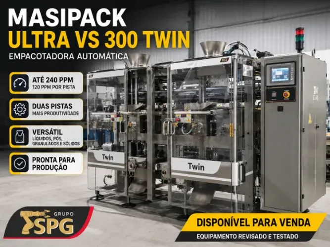 Empacotadora Automática Masipack Ultra VS 300 Twin