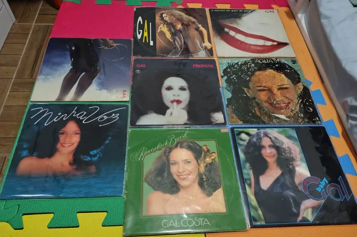 8 Discos de Vinil Gal Costa 