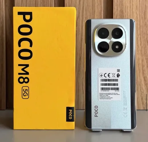Poco M8 5G NFC 256+08 Prata Lacrado