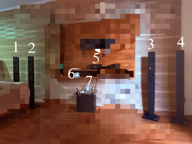 Home Theater ? conservadíssimo ? Philips.