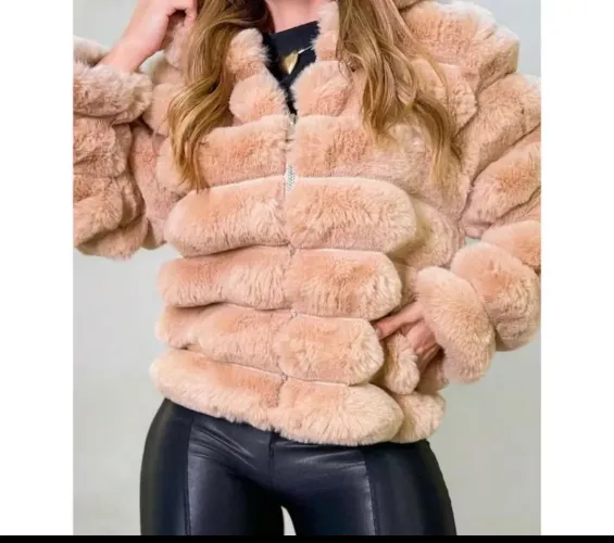 Casaco Teddy Nude