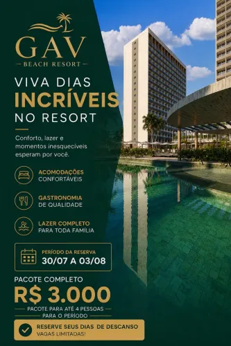 Pacote de diárias Salinas Beach Resort