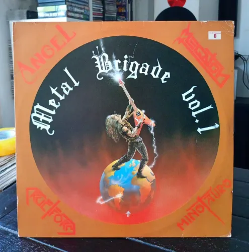 Lp METAL BRIGADE Vol. 1 1987 Com Encarte