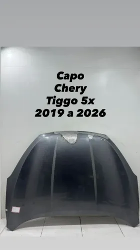 Capô Chery Tiggo 5X 2019 2020 2021 2022 2023 2024 2025 2026 Cinza
