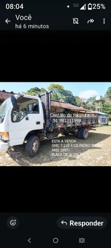 Caminhão 3/4 GMC 7.110