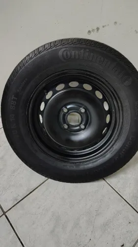 Roda de ferro Onix aro 14 original com pneu 185/70/14 