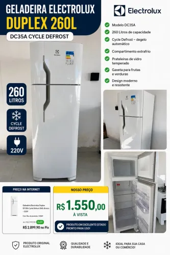 Vende-se geladeira Electrolux 260l 