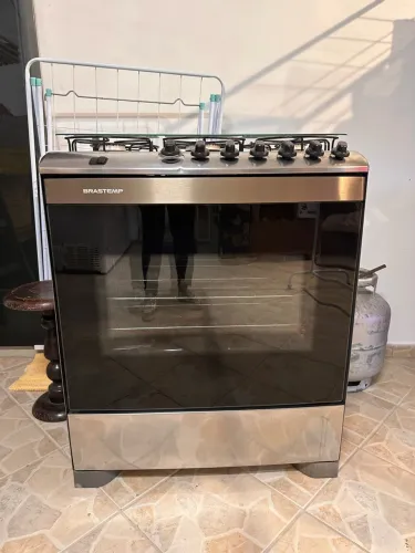 Fogão Brastemp Inox 6 bocas