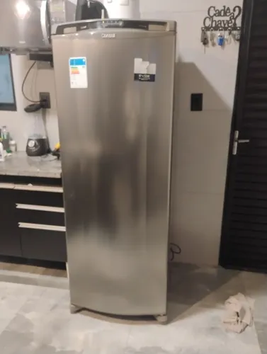 Geladeira inox foz Free 