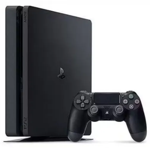 Ps4 slim de 1tb ou 500gb + 1 controle.