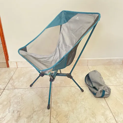 Cadeirinha de camping desmontável portátil