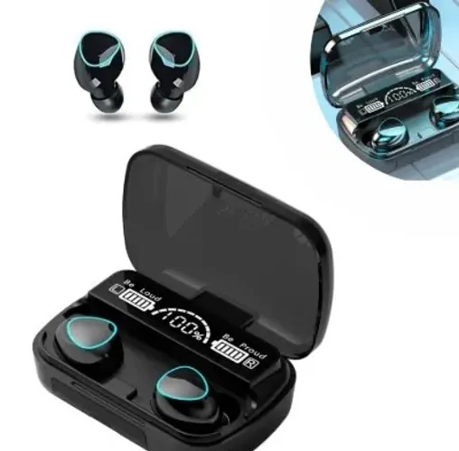 Fone Bluetooth M10 TWS V5.1 Sem Fio | Grave Forte + Touch + Power Bank