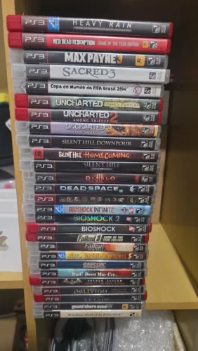 Lote jogos raros PS3
