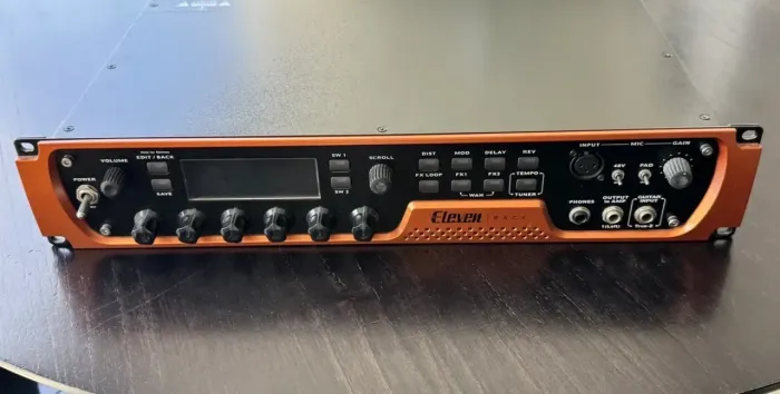 Avid Eleven Rack Processador De Guitarra (Usado)