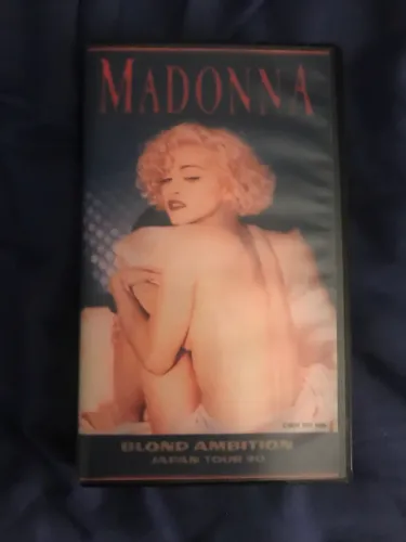 VHS Original Madonna - Blond Ambition 