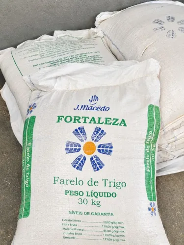 Farelo de Trigo para Alimentação Animal e Uso Rural