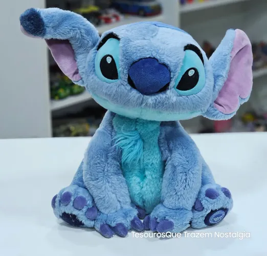Pelúcia Stitch - Lilo e Stitch Original Disney Store 35 cm Grande
